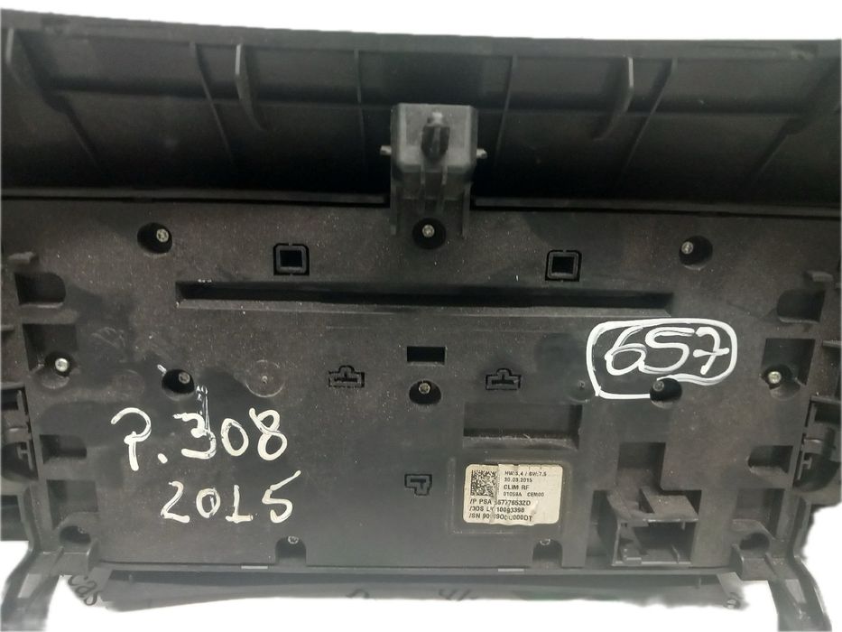 Comando chauffage / sofagem PEUGEOT 308 II