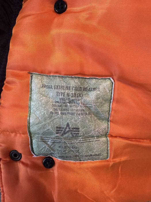 Куртка парка Alpha Industries N3B N-3B оригінал