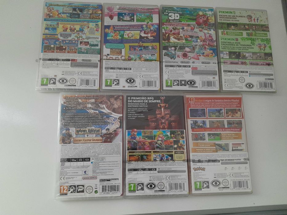 Jogos Nintendo Switch NOVOS