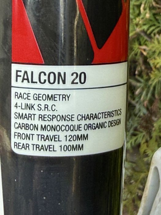 Rower MTB full carbon WHEELER Falcon 20 XT 3x10