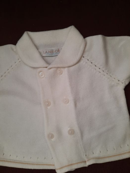 Casaquinho bebé Lanidor. Camisola Kiabi