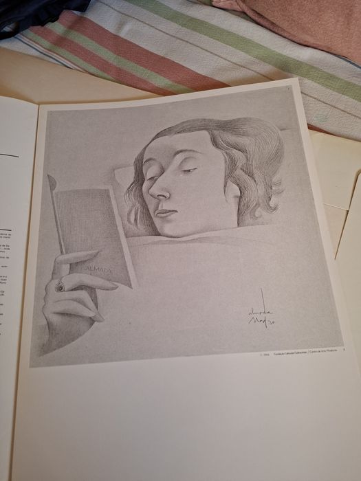 Album 12 desenhos de Almada Fund Gulbenkian