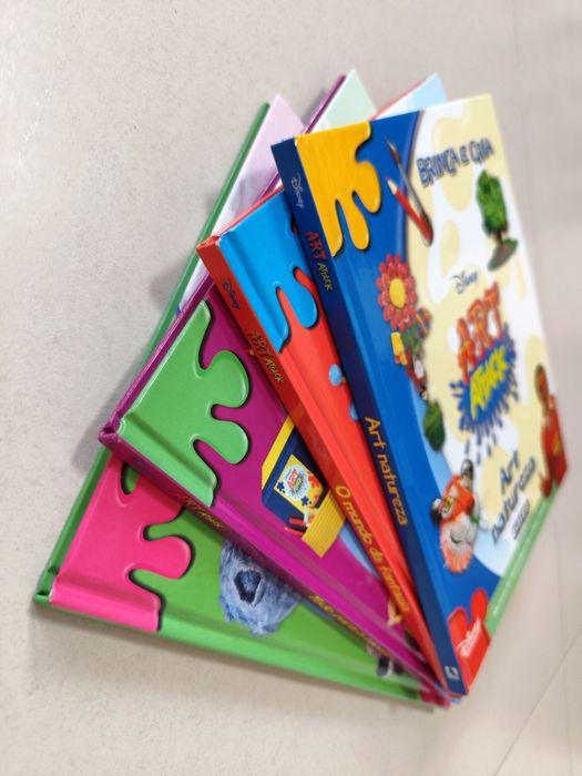 Lote de 4 Livros Disney - Art Attack