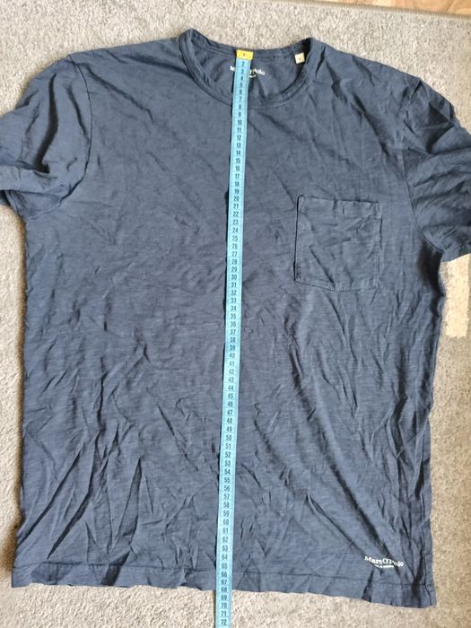 Granatowy t-shirt Marc O'Polo L