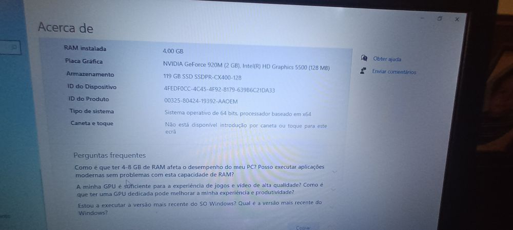 Asus Laptop i5200u X55