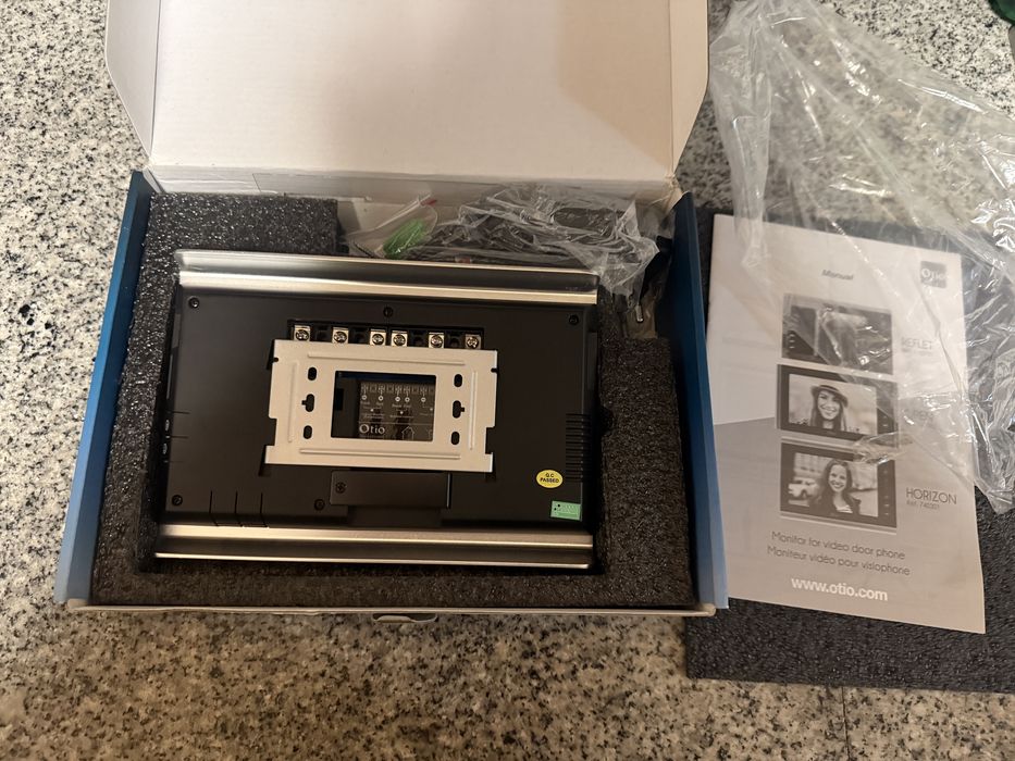 Videoporteiro / Monitor vídeo OTIO HORIZON (Novo, nunca instalado)