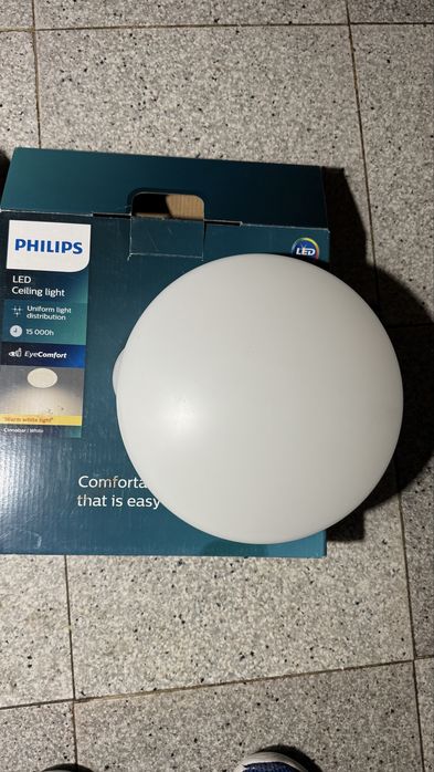 Plafond Led  Philips 10w - Novo