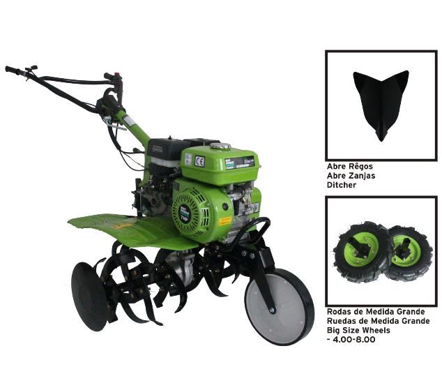 Motocultivador/Motoenxada a Gasolina com 3 velocidades
