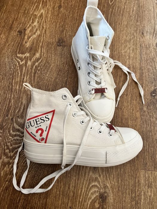 Кеди кросівки Guess білі розмір 35