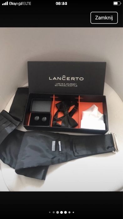 Akcesoria, zestaw smokingowy Lancerto.