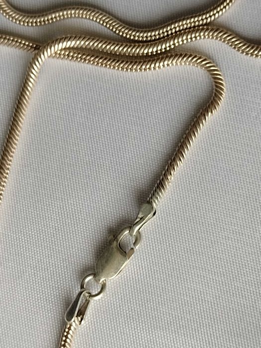 Łańcuszek Srebro 925 splot żmijka