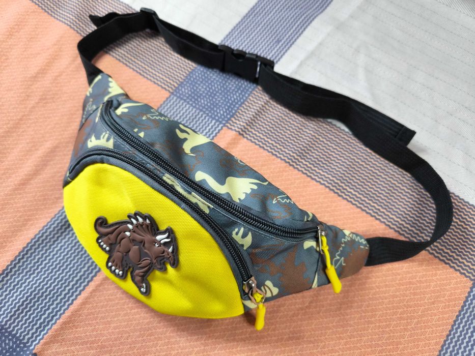 Сумка - бананка Динозаври