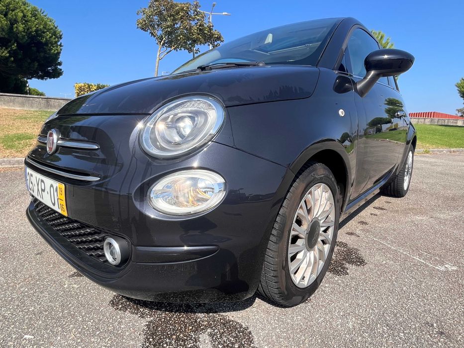 FIAT 500 2019 1.2cc 69cv Dualogic (cx automática) *** 60 000km *** NACIONAL