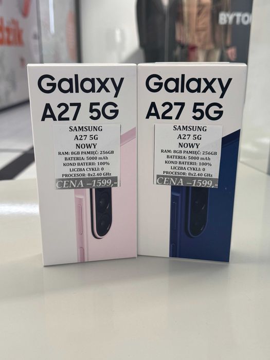 Samsung A27 8/256GB NOWY Topcase Vivo *Raty 0%