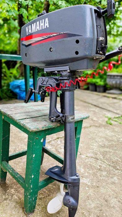 Yamaha 2CMH 6F8K човновий мотор 2 тактинй 2к.с.