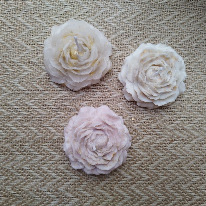 Vela Rosa, artesanal.