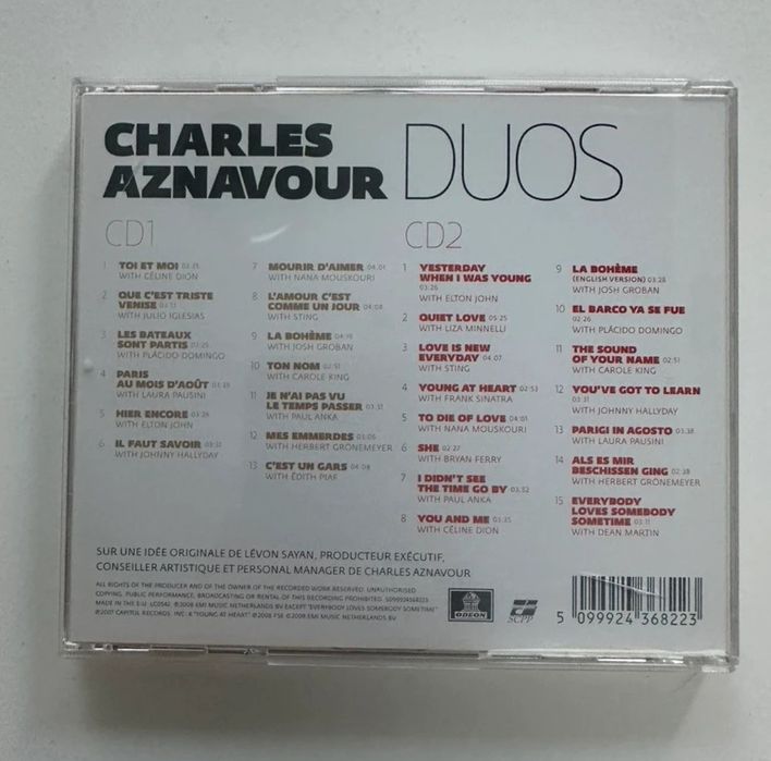 Charles Aznavour - Duetos