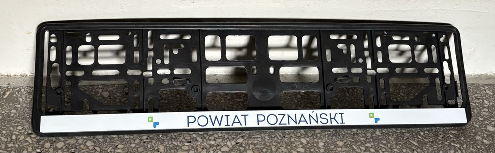 Ramki na tablice rejestracyjne „Powiat Poznański”