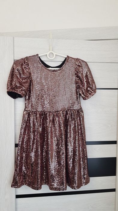 Роскошное нарядное красивое платье плаття сукня святкова блискуча 6/7л