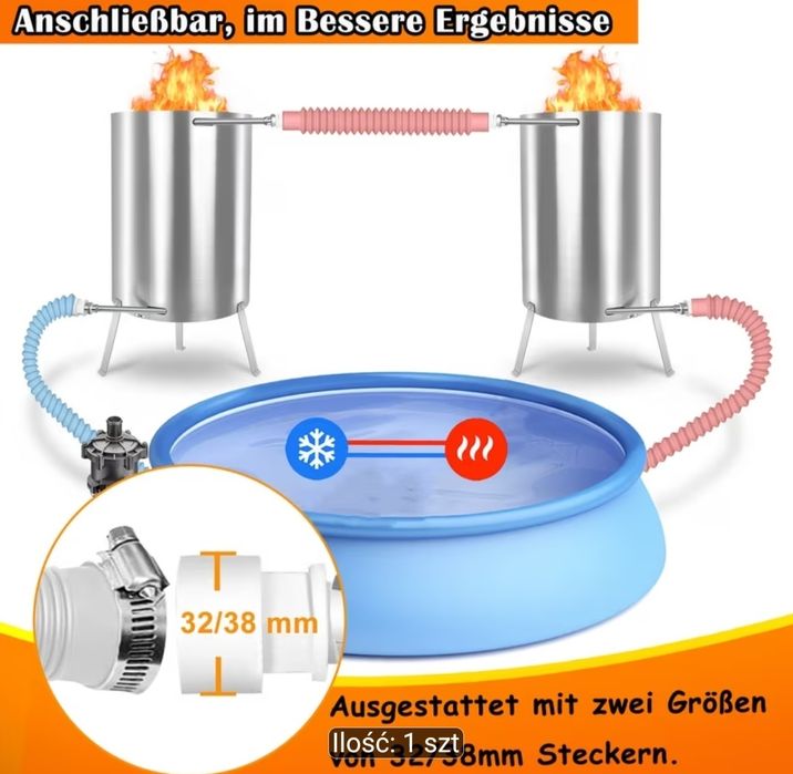 Podgrzewacz basen jacuzzi itp