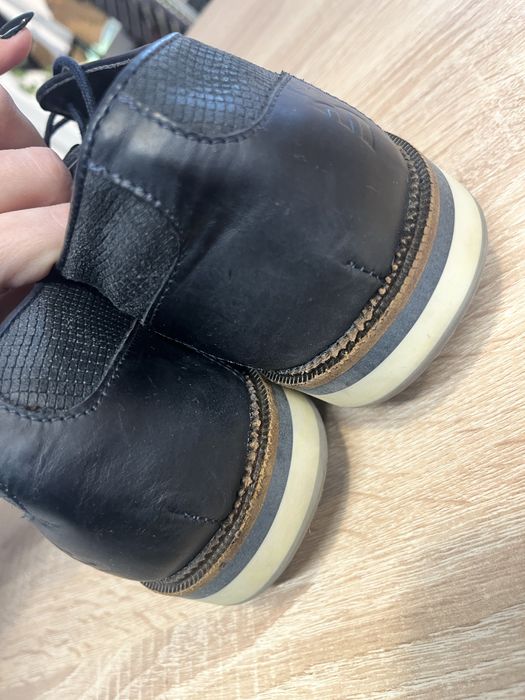 Półbuty męskie Bullboxer Premium – skóra, granatowe, r. 43