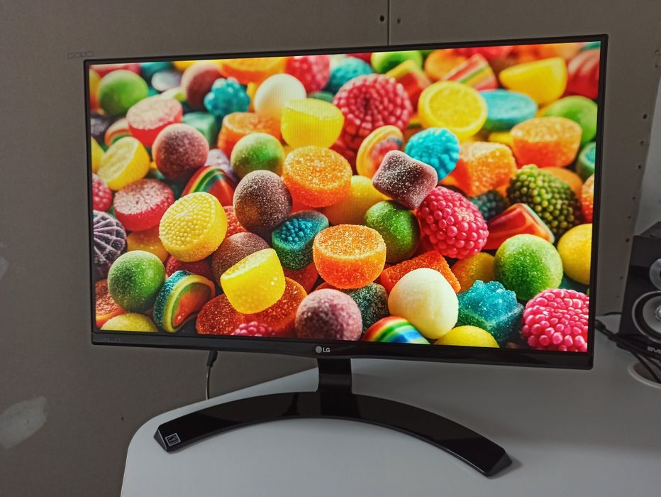 Монитор 23" LG 23MP68VQ-P Full HD IPS / Безрамочный / Комплект