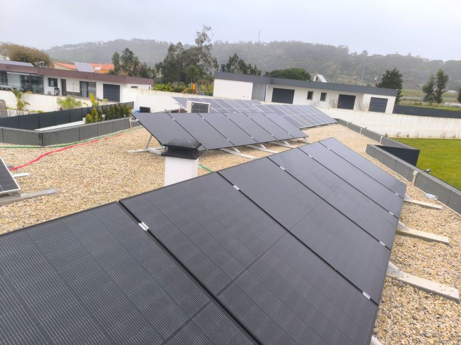 Instalação painéis fotovoltaicos