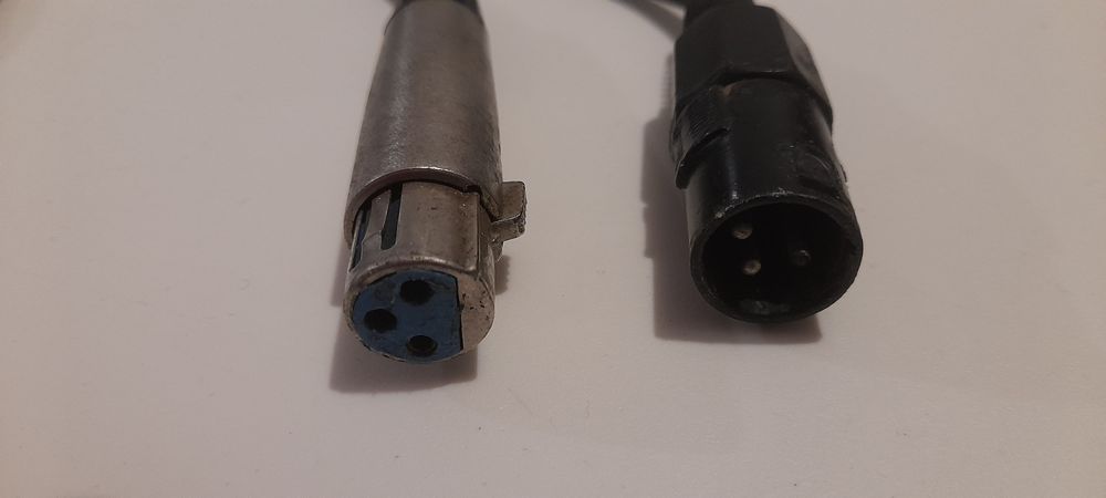 Cabo XLR (microfone) 3 pinos – 5,9 metros – áudio profissional