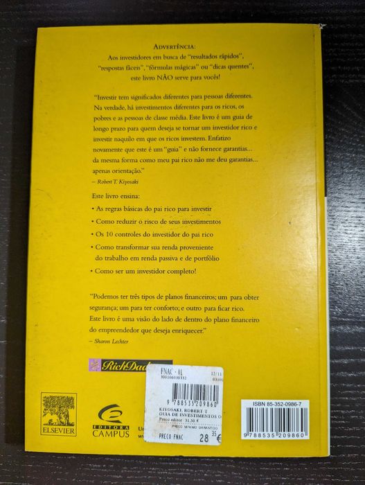 O Guia de Investimentos - Robert Kiyosaki