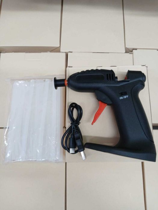 Pistola com Cola Quente Sem Fios USB