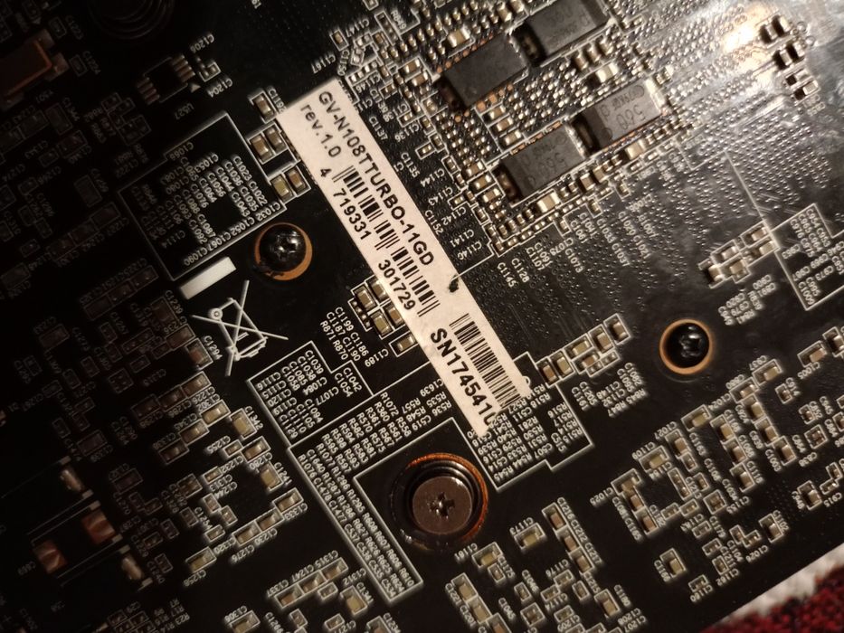 Відеокарта  gigabyte gtx 1080ti turbo edition