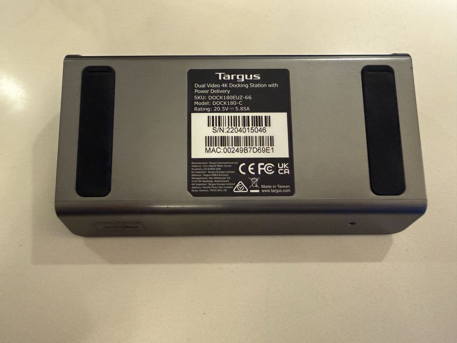 Dock Targus Display Link