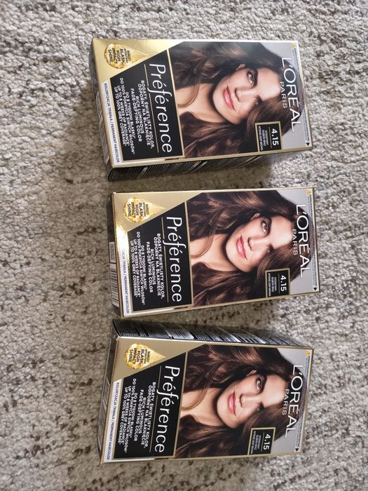 L'Oreal farba do włosów 4.15 głęboki brąz