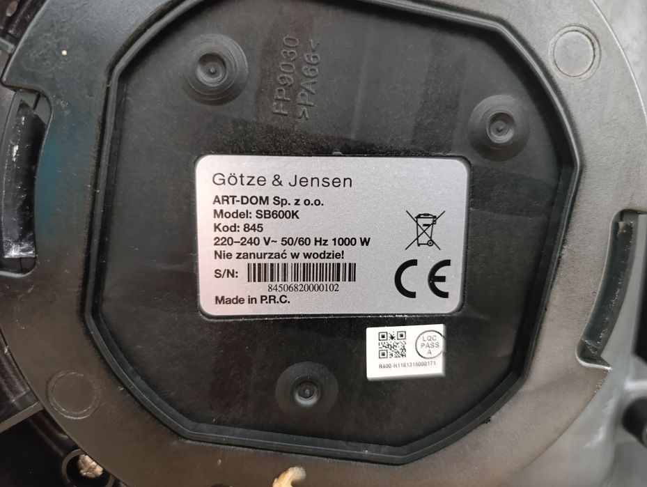 Robot planetarny-kuchenny Gotze & Jensen