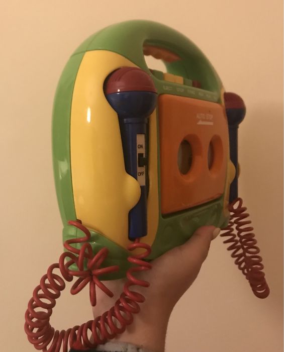 Gravador de cassetes infantil