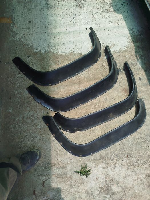 Abas plástico para 4x4 para despachar