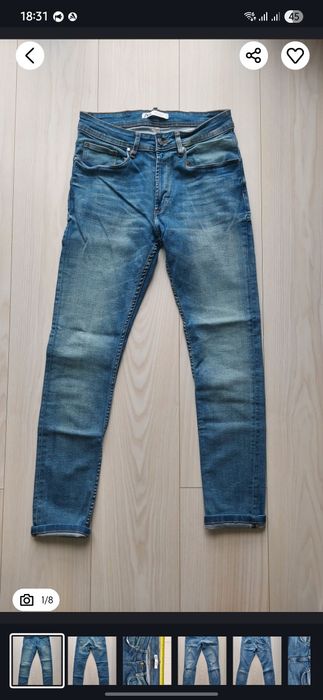 Нові джинси чоловічі Zara slim 31