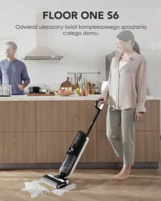 Tineco ONE S6 Nowy odkurzacz mopujący myjący jak Hizero 2w1 mop