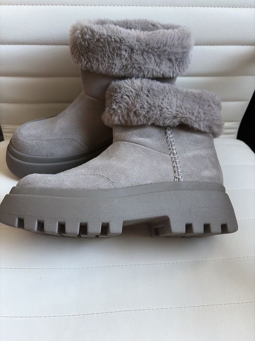 Stradivarius buty 36 zamsxowe
