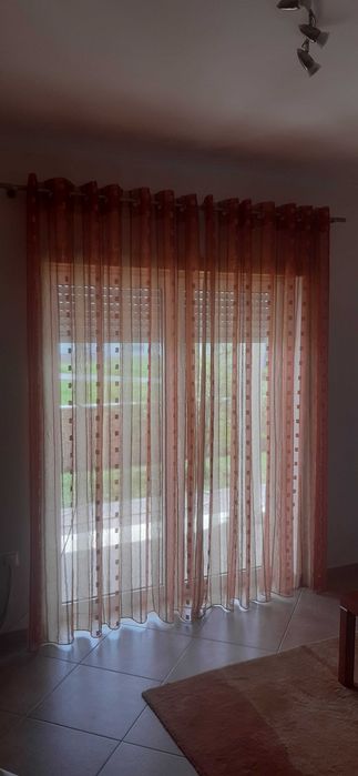 Cortinado ORGANZA (2 Cortinados Duplos)