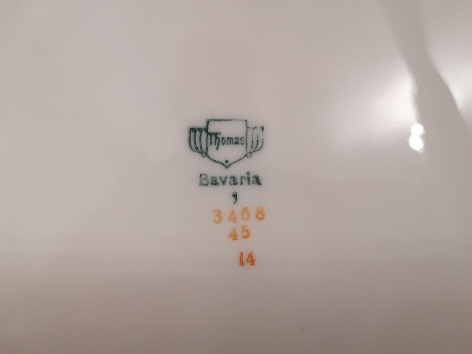 Piękna duża porcelanowa patera Thomas