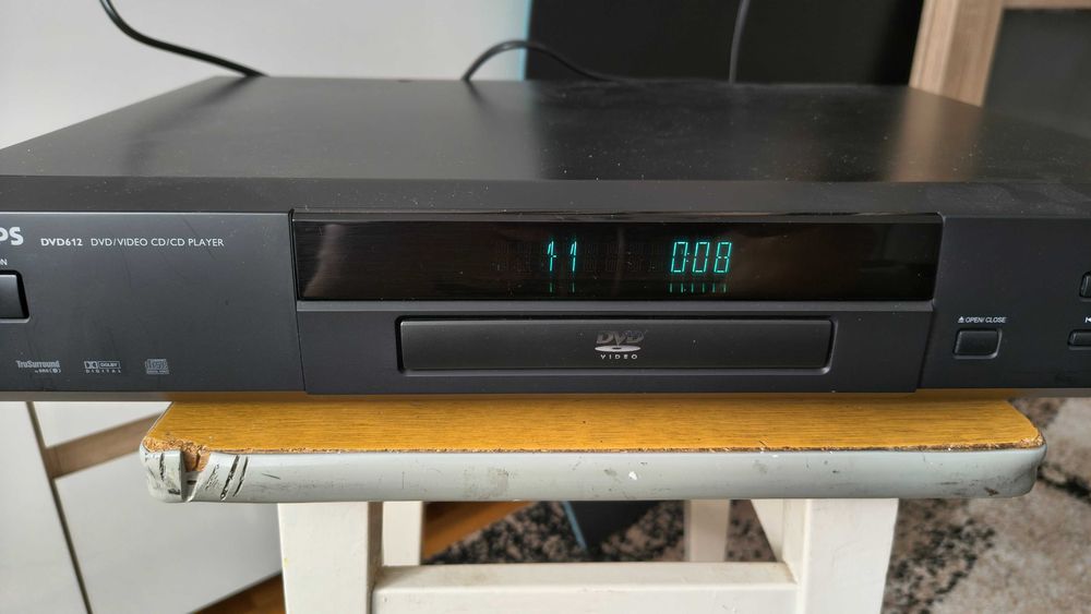 Odtwarzacz DVD Philips DVD 612 wszystkie regiony