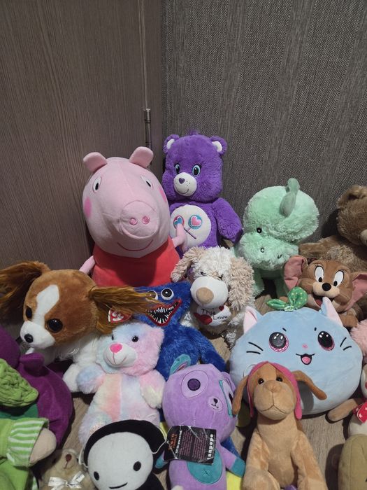 М'які іграшки оптом . Пеппа,ведмідь baby,ty,тедді