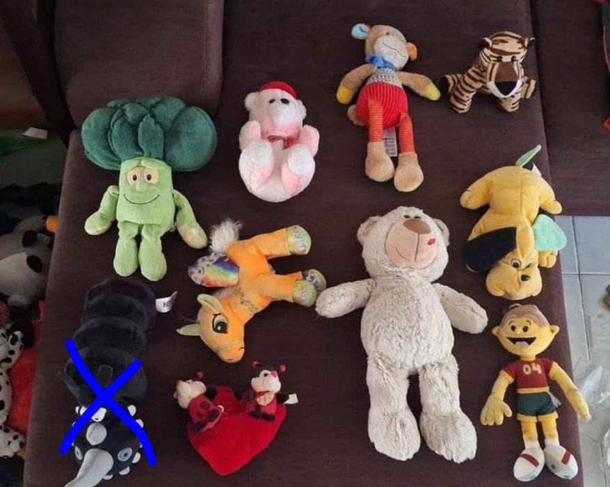 Diversos peluches