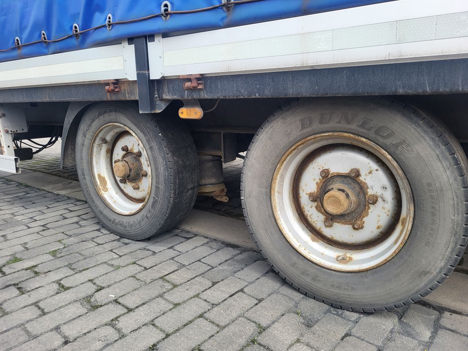 Przyczepa tandem Plandeka