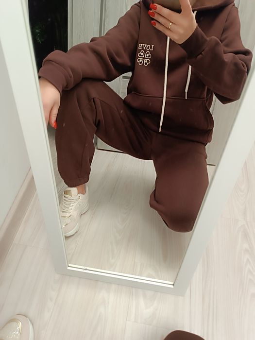 Dres czekolada oversize