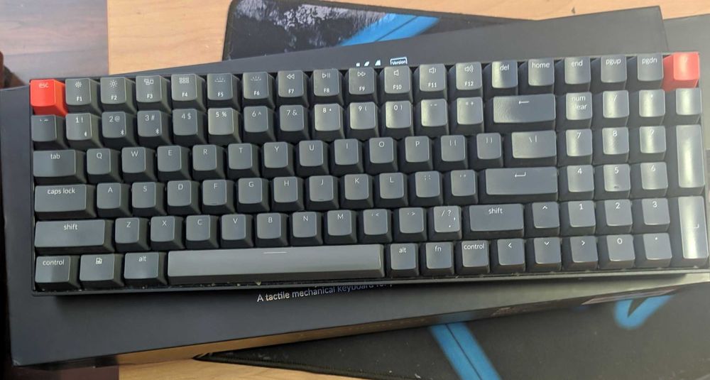 Механічна безпроводна клавіатура Keychron K4 v2 (K4A1) Bluetooth: 2 500 ...