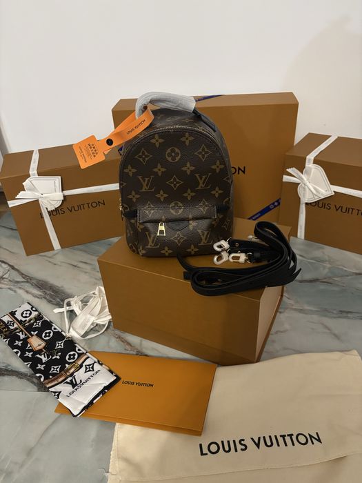 Nowy plecak Louis Vuitton z workiem i pudełkiem idealny na prezent