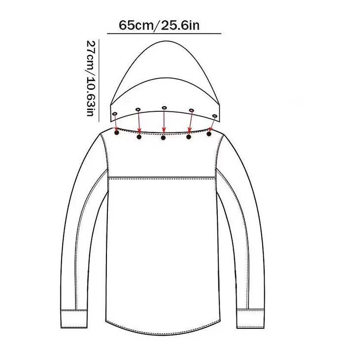 Капюшон, що відстібається, для куртки або пальто на осінь і зиму