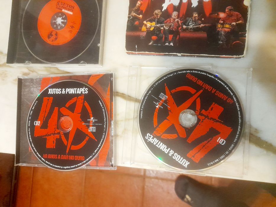 Conjunto Cds Xutos e Pontapés